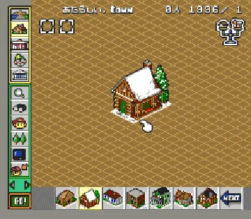 SimCity Jr. (Japan) screen shot game playing